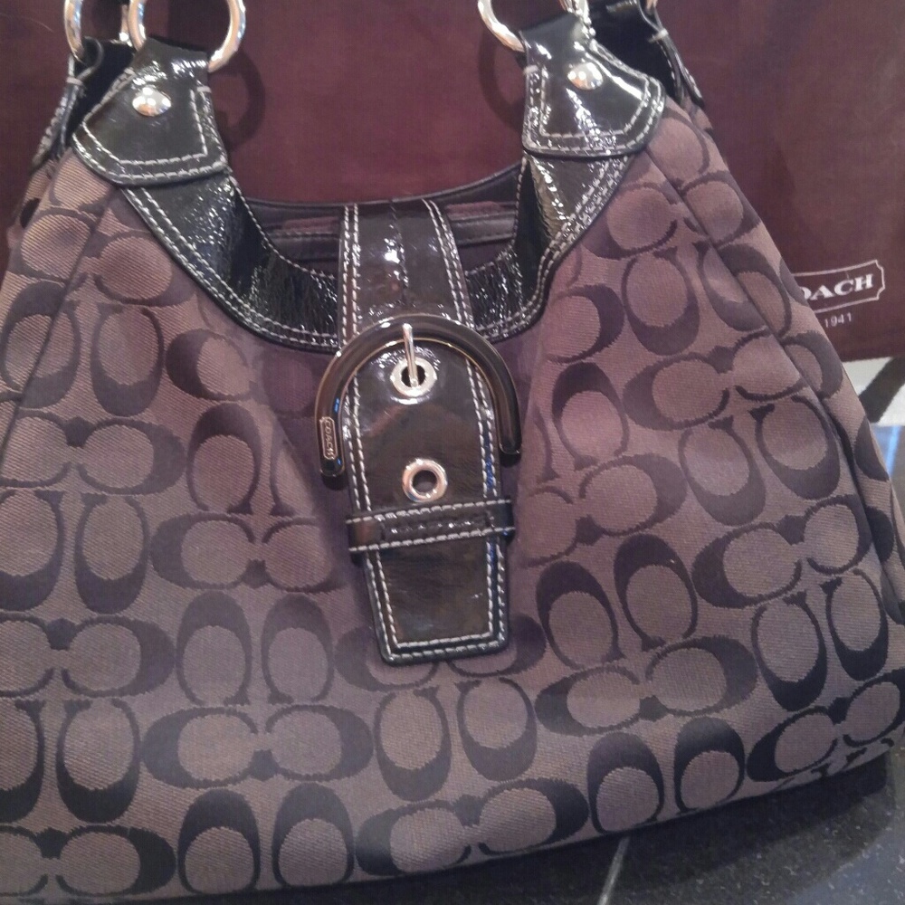 Authentic Coach Shoulder Purse